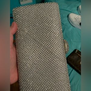 Silver clutch